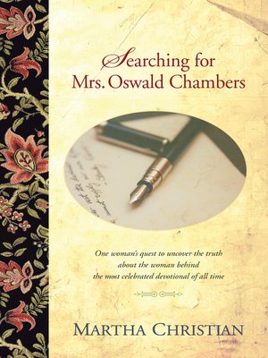 cover image of Searching for Mrs. Oswald Chambers